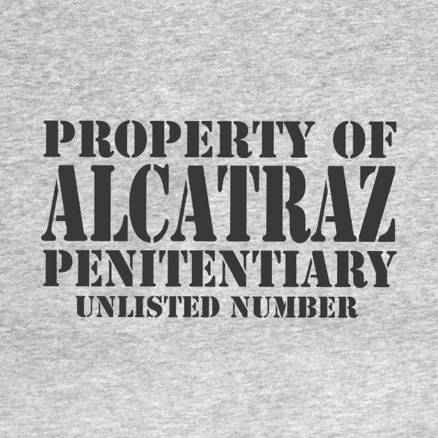 Property of Alcatraz Penitentiary by toruandmidori